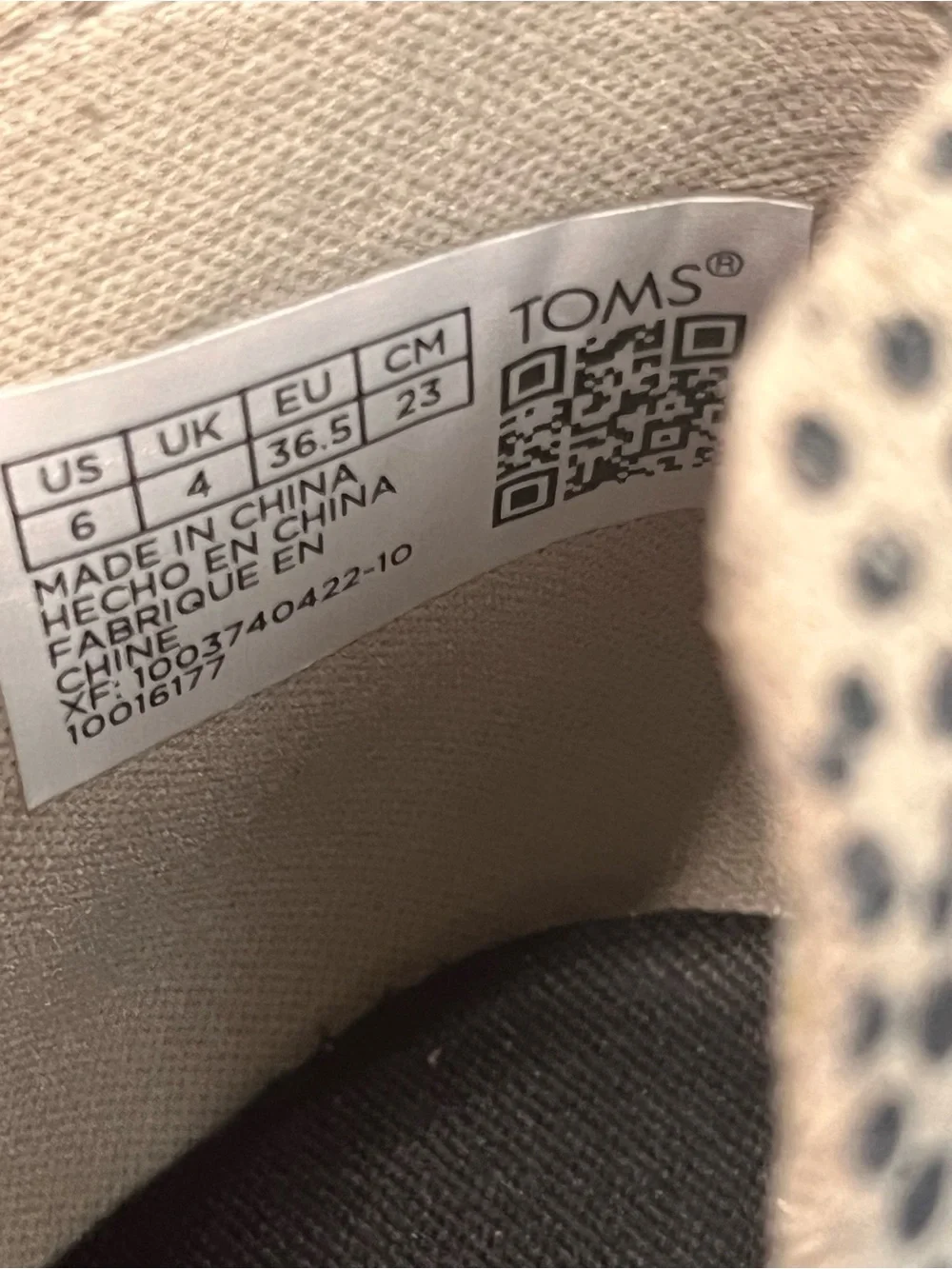 Toms Leopard-Print Wedge Ankle Booties in Beige and Black (6) see description